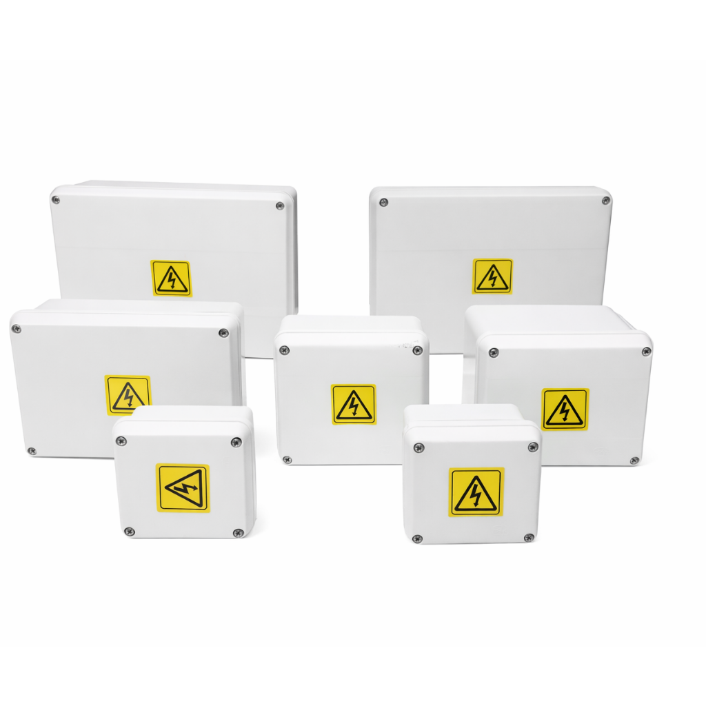 CAJA PASO ESTANCO REFORZ PVC 10*10*10