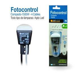FOTOCELULA LIGHT HOUSE F5 SELF FIJA 1500W 2/4