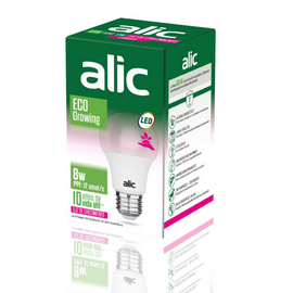 LAMP ALIC LED A60 8W GROWING LAM9310